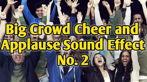 are audience cheering sounds fake